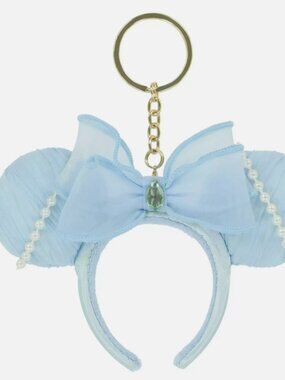 Tokyo DisneySea 24th Anniversary Minnie Ears Ariel Headband Mini Keychain Padme